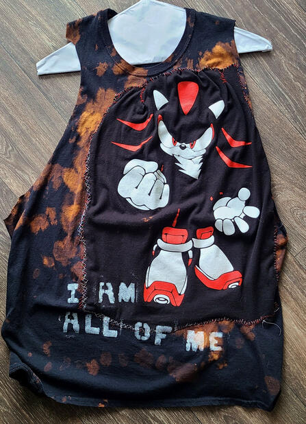 I Am... All Of Me Upcycled Tank XL - $20